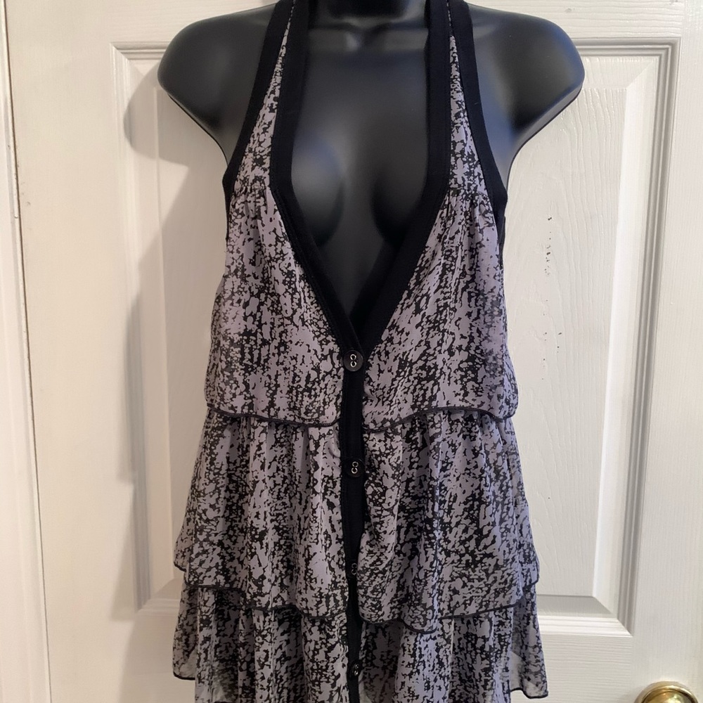 Flowy Razer-Back Tunic | Size: S - Picture 2 of 6